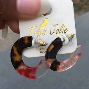 Two-Tone Resin Hoops